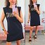 Vestido Negro Print